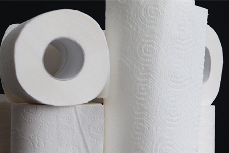 Paper products - toilet and paper towels